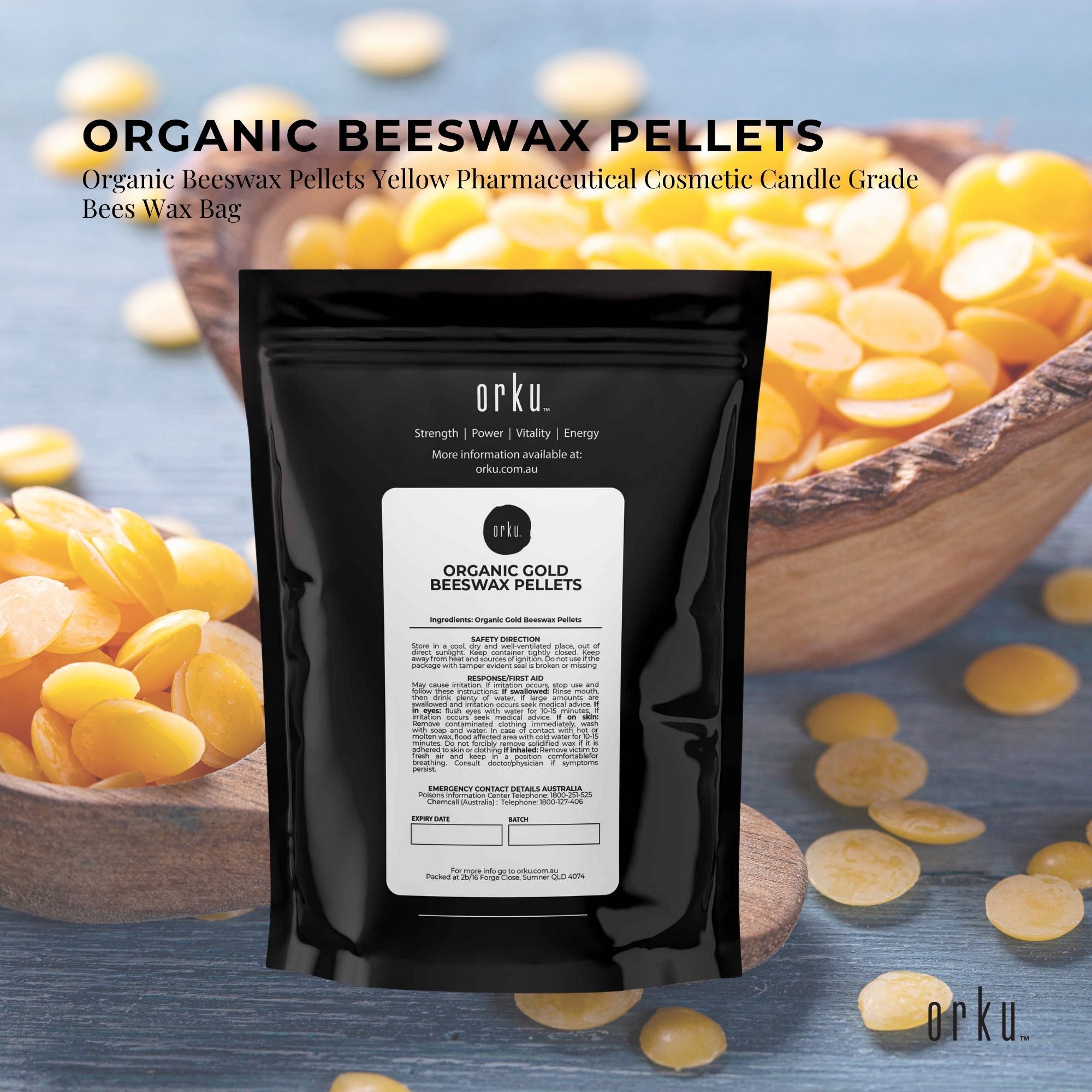 100g-Orku-Organic-Beeswax-Pellets-Yellow-Cosmetic-Grade-Quality-Pure-Bees-Wax-5